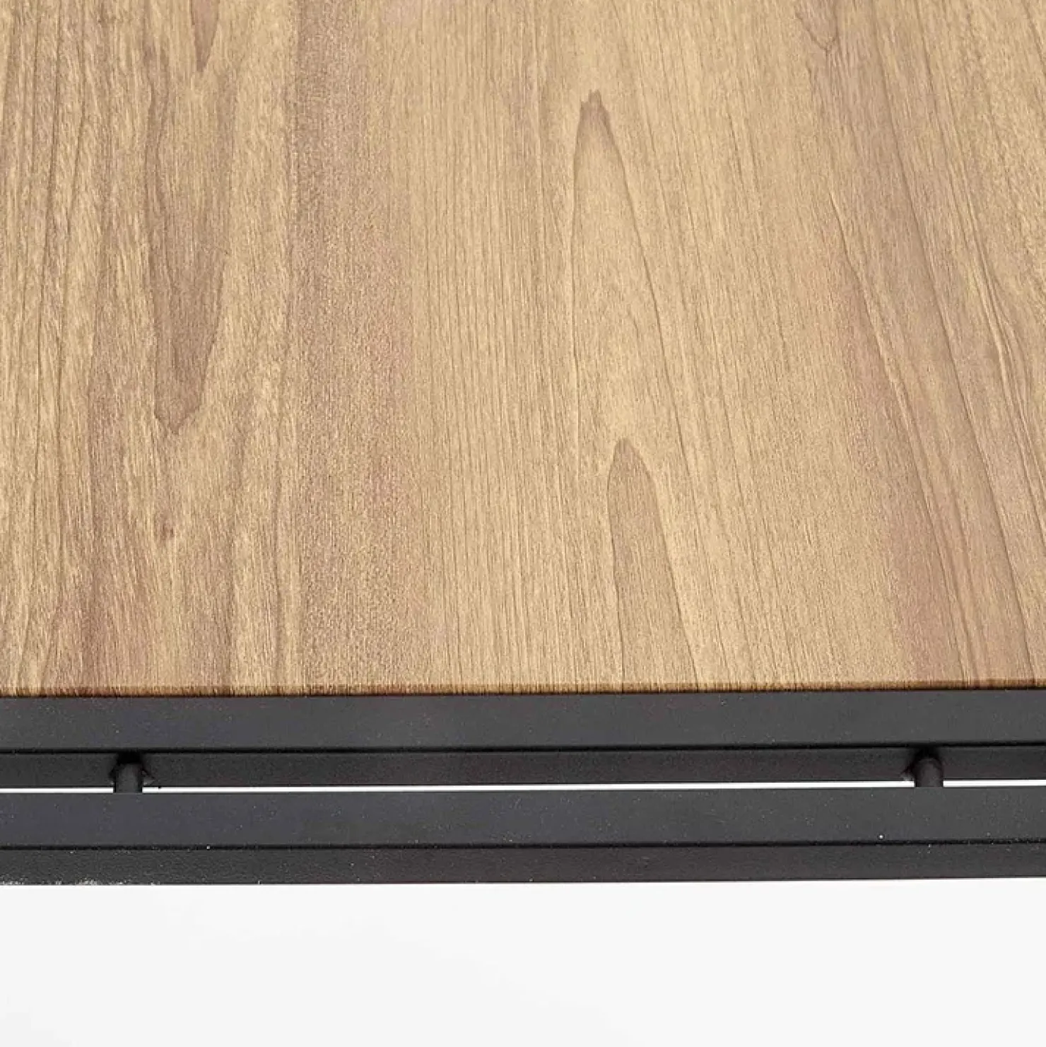 Garnero Arredamenti Set tavolo 140x80cm + 6 sedie moderno acciaio rovere Zamora Online