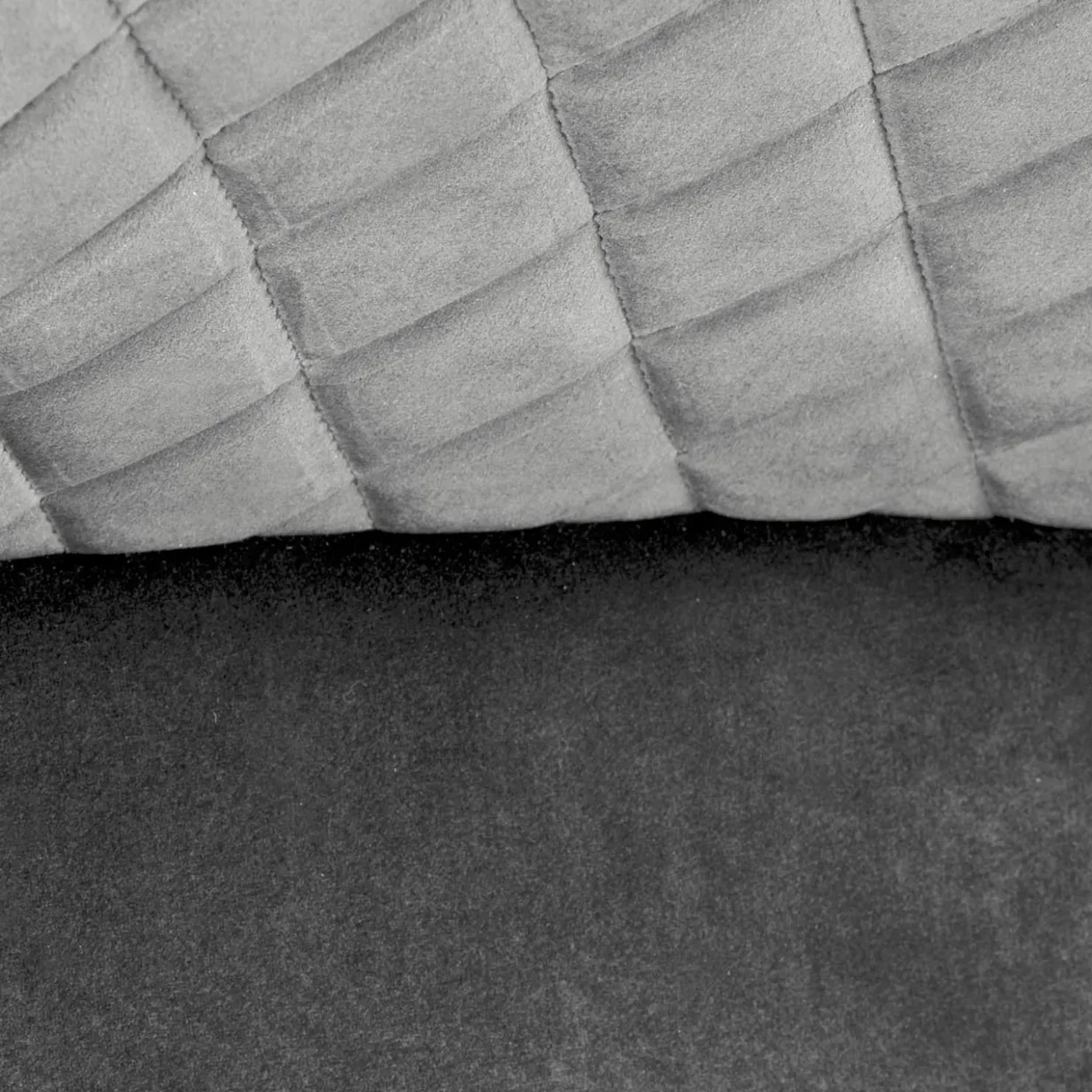 Garnero Arredamenti Sgabello alto regolabile con braccioli in velluto nero Arsel Grigio Outlet