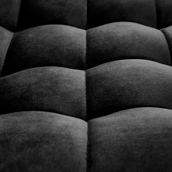 Garnero Arredamenti Sgabello imbottito regolabile in velluto Fost Nero Sale