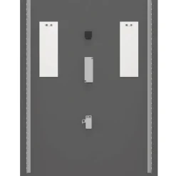 Garnero Arredamenti Specchio da parete retroilluminato 60x80cm Recto Best