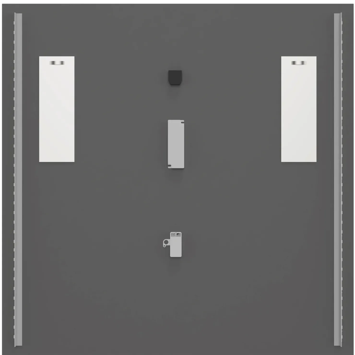 Garnero Arredamenti Specchio da parete retroilluminato 80x80cm Recto Sale