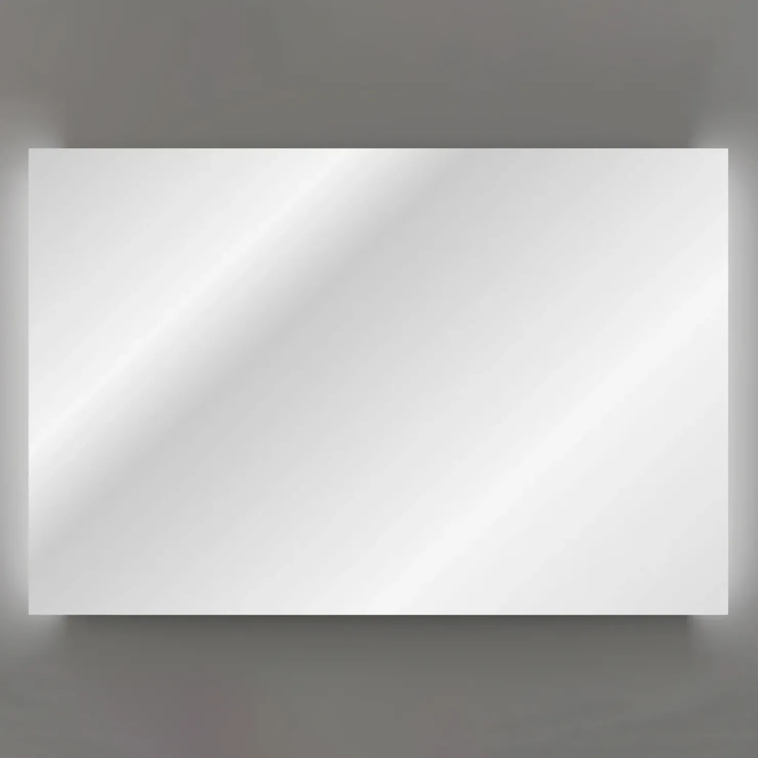 Garnero Arredamenti Specchio da parete retroilluminato 120x80cm Recto New