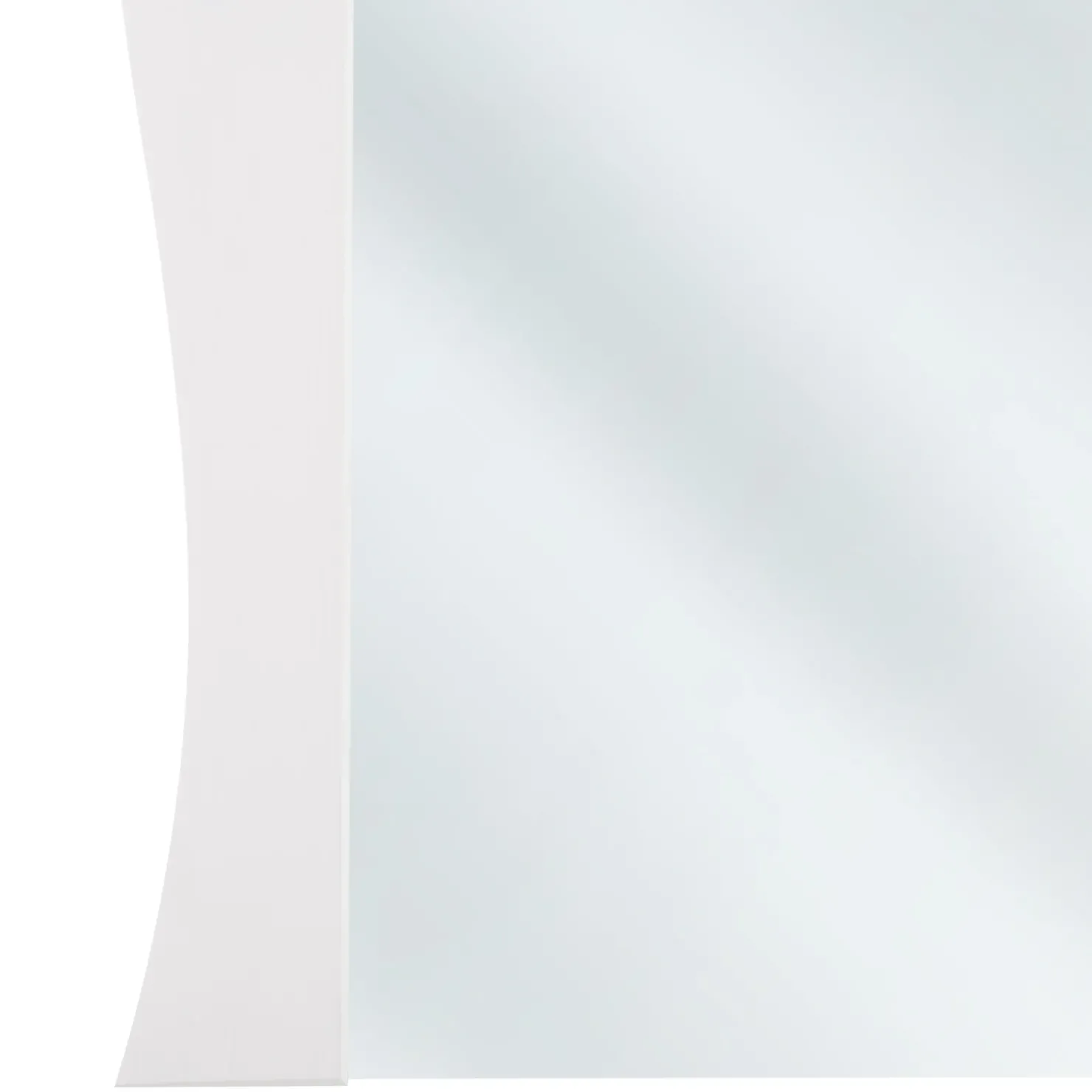 Garnero Arredamenti Specchio da parete 60x80cm bianco Brigit New