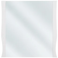 Garnero Arredamenti Specchio da parete 80x80cm bianco Brigit