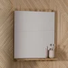 Garnero Arredamenti Specchio da parete 50x57cm con mensola rovere Bully