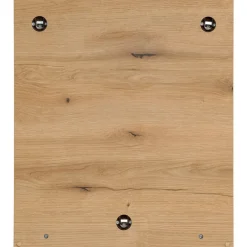 Garnero Arredamenti Specchio da parete 50x57cm con mensola rovere Bully