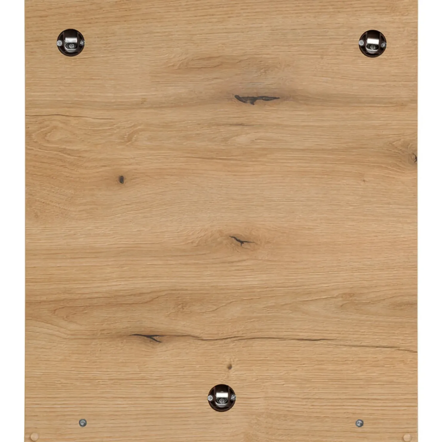 Garnero Arredamenti Specchio da parete 50x57cm con mensola rovere Bully