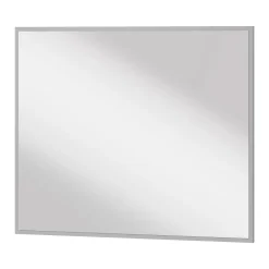 Garnero Arredamenti Specchio ingresso da parete 92x77cm Accent Grigio Sale