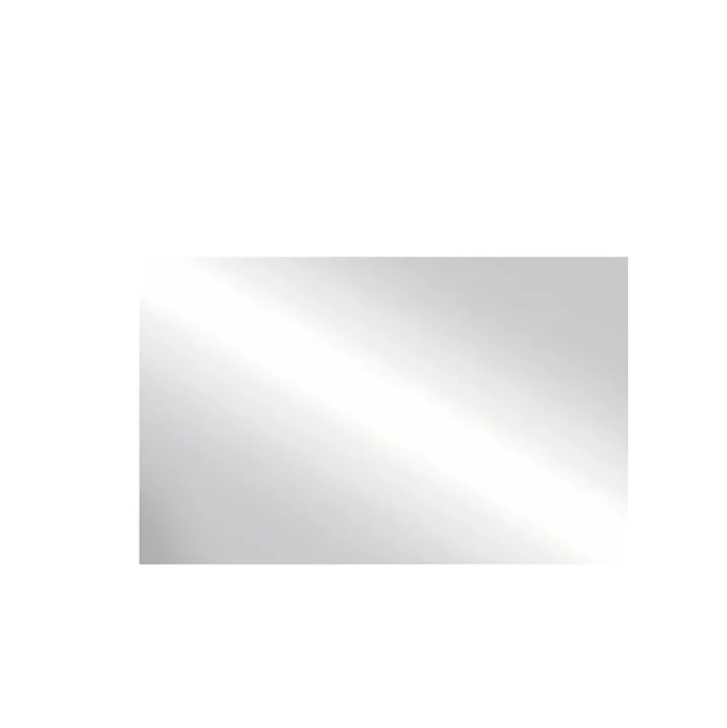 Garnero Arredamenti Specchio retroilluminato da parete bagno rettangolare 80x60cm vetro Piola Outlet