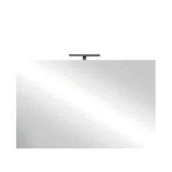 Garnero Arredamenti Specchio 100x75cm moderno con un LED vetro Premier Online