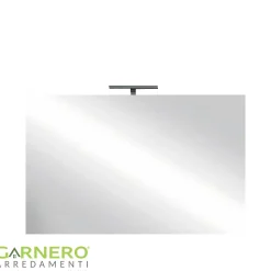 Garnero Arredamenti Specchio 100x75cm moderno con un LED vetro Premier Online