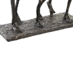 Garnero Arredamenti Statua da tavolo Famiglia design 26x33cm effetto rame Serio Sale