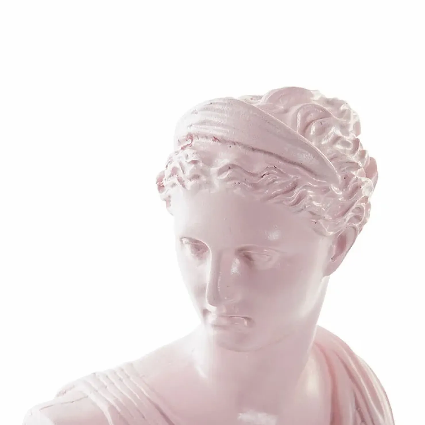 Garnero Arredamenti Statue design Donne 17x31cm rosa beige Fiesole Hot