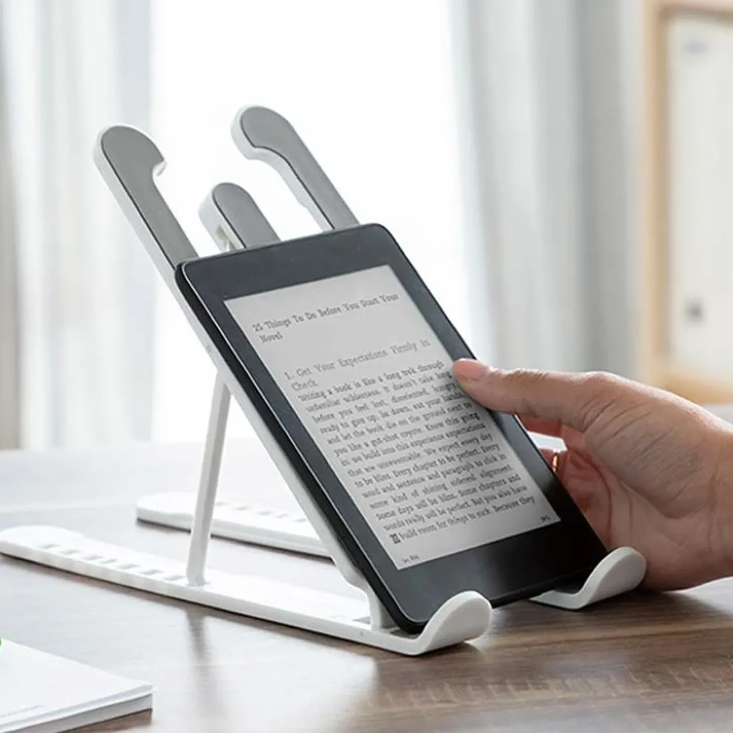 Garnero Arredamenti Supporto Pieghevole e Regolabile per PC Portatile Smart Outlet