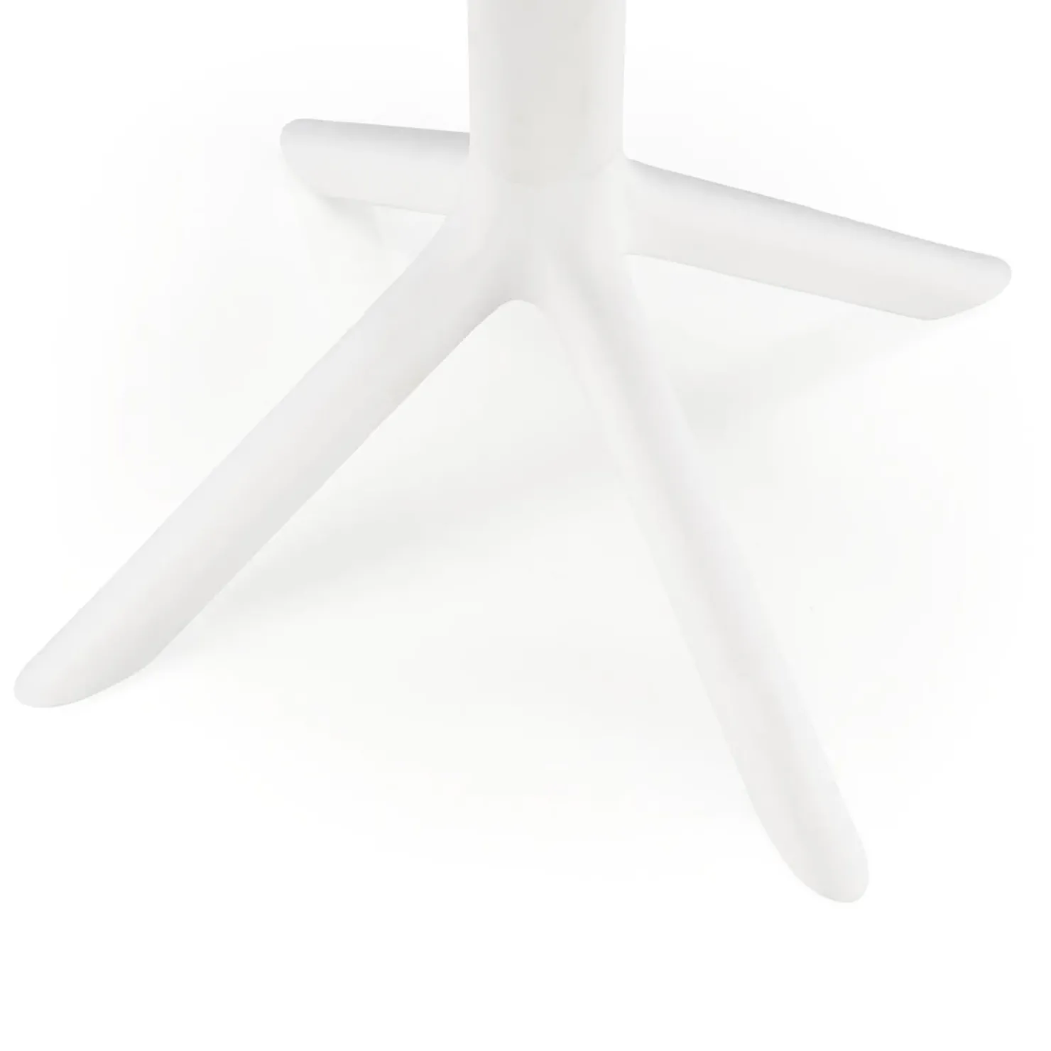 Garnero Arredamenti Tavolino da giardino rotondo polipropilene 60cm Ondina Bianco Sale