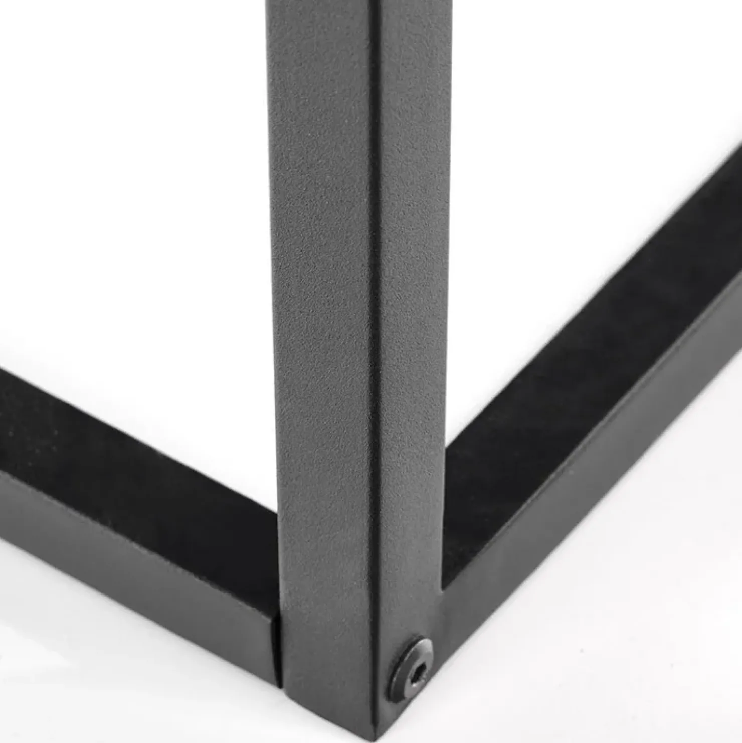 Garnero Arredamenti Tavolino da salotto industrial 100x60cm rovere nero Tammy Discount