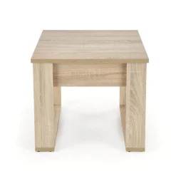 Garnero Arredamenti Tavolino da salotto moderno 60x52cm sonoma Libano Rovere Best