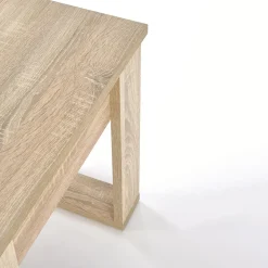 Garnero Arredamenti Tavolino da salotto moderno 60x52cm sonoma Libano Rovere Best