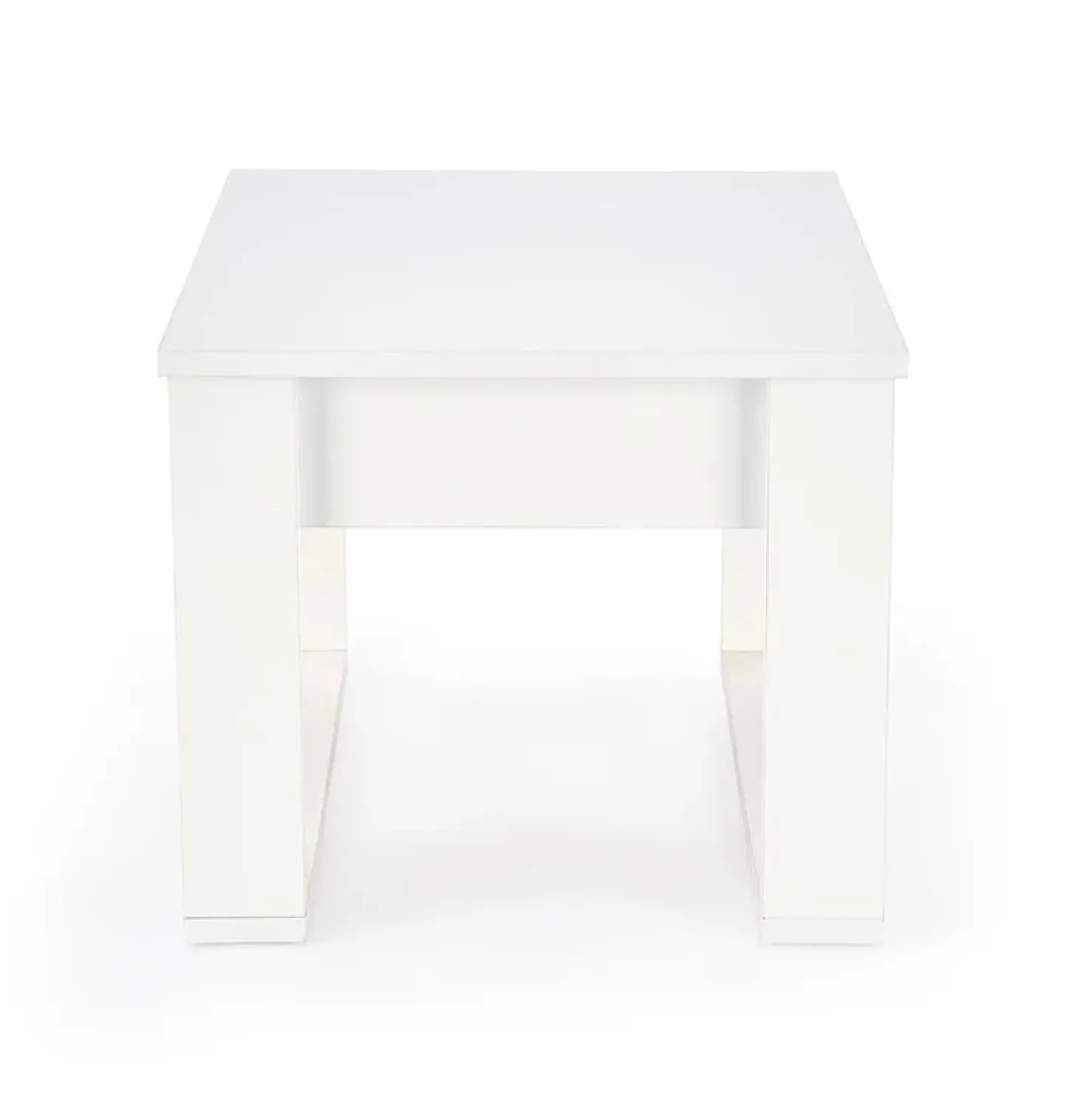 Garnero Arredamenti Tavolino da salotto moderno 60x52cm bianco Libano Bianco Opaco Online