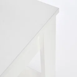 Garnero Arredamenti Tavolino da salotto moderno 60x52cm bianco Libano Bianco Opaco Online