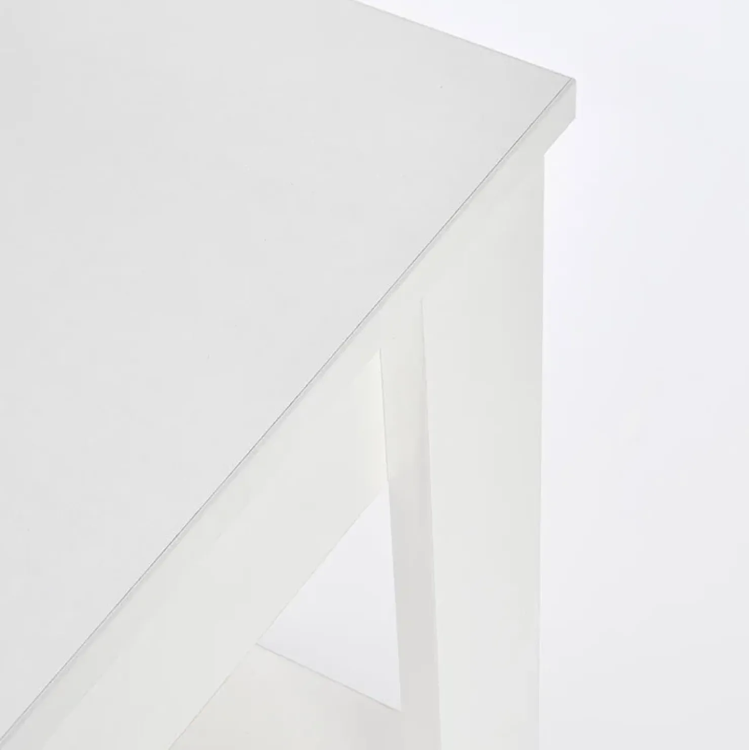 Garnero Arredamenti Tavolino da salotto moderno 60x52cm bianco Libano Bianco Opaco Online