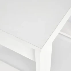 Garnero Arredamenti Tavolino da salotto moderno 60x52cm bianco Libano Bianco Opaco Online