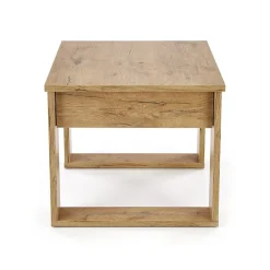 Garnero Arredamenti Tavolino da salotto moderno 60x52cm rovere Libano Rovere Rustico Clearance