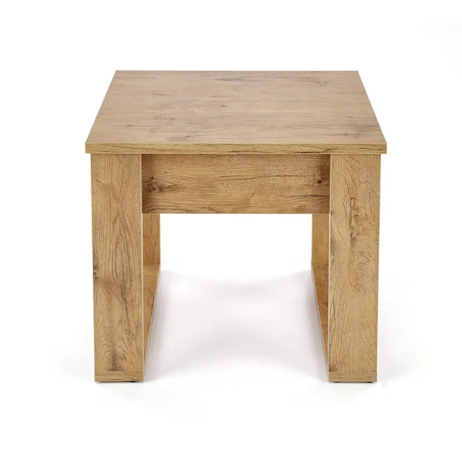 Garnero Arredamenti Tavolino da salotto moderno 60x52cm rovere Libano Rovere Rustico Clearance