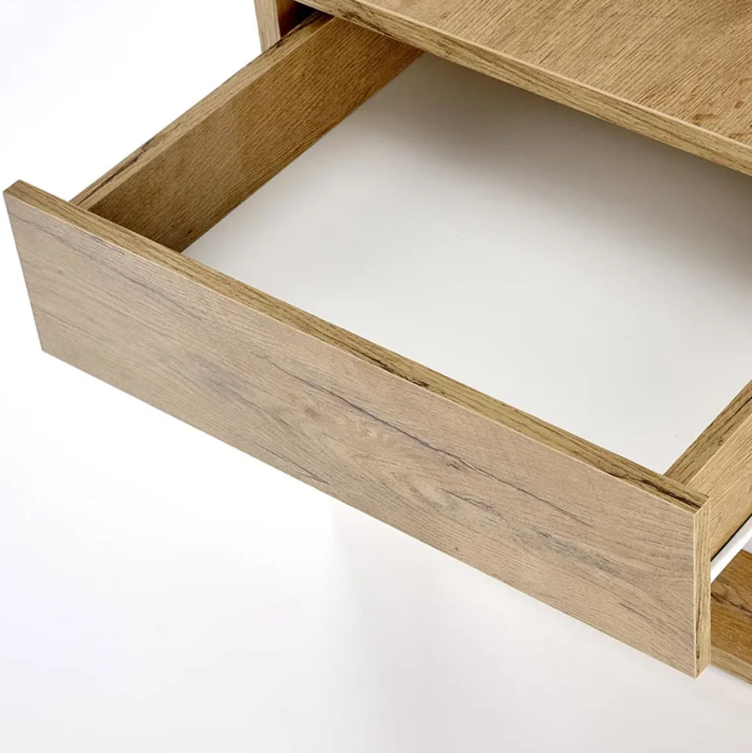 Garnero Arredamenti Tavolino da salotto moderno 60x52cm rovere Libano Rovere Rustico Clearance