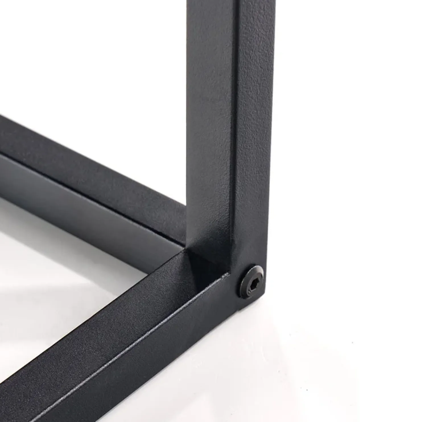 Garnero Arredamenti Tavolino da salotto quadrato 53x30cm rovere nero Algeria Outlet