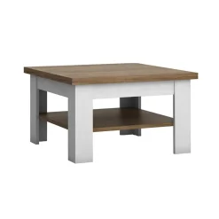 Garnero Arredamenti Tavolino da salotto 70x70cm bianco frassinato rovere Provenza Best