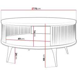 Garnero Arredamenti Tavolino da salotto 75x75cm design moderno nero Valeris Nero Opaco Outlet