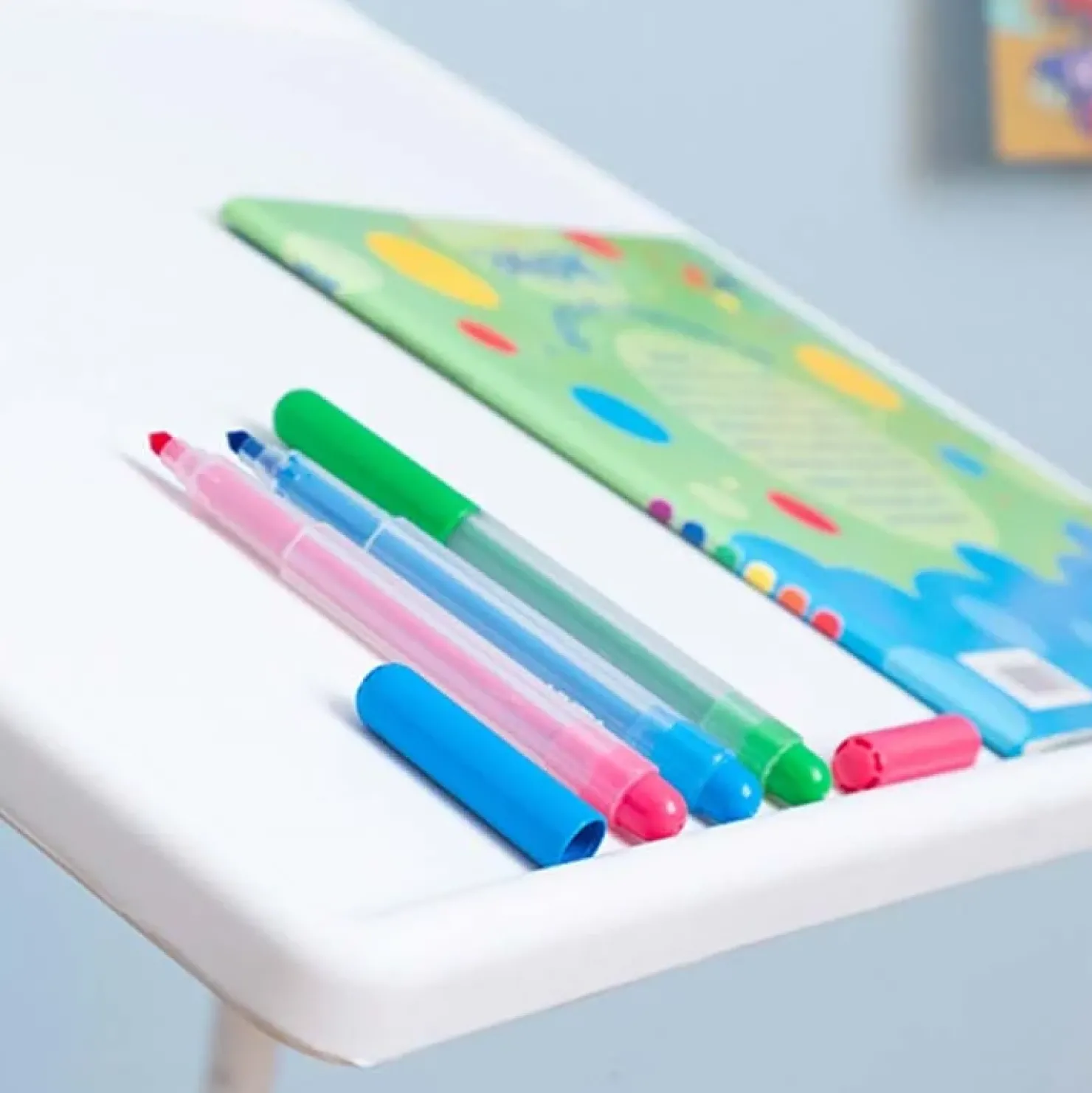 Garnero Arredamenti Tavolino pieghevole multiposizione 53x70cm metallo bianco Giga Hot