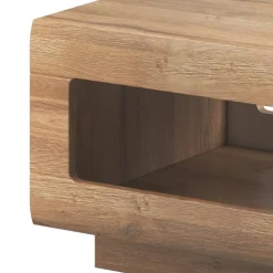 Garnero Arredamenti Tavolino 110x60cm da salotto rettangolare design rovere Maiorca Outlet