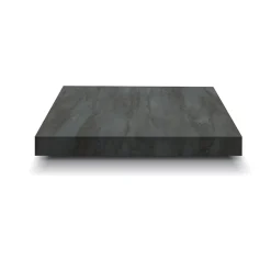 Garnero Arredamenti Tavolo 120/170 cm allungabile acciaio metallo Alanda Ossido Best