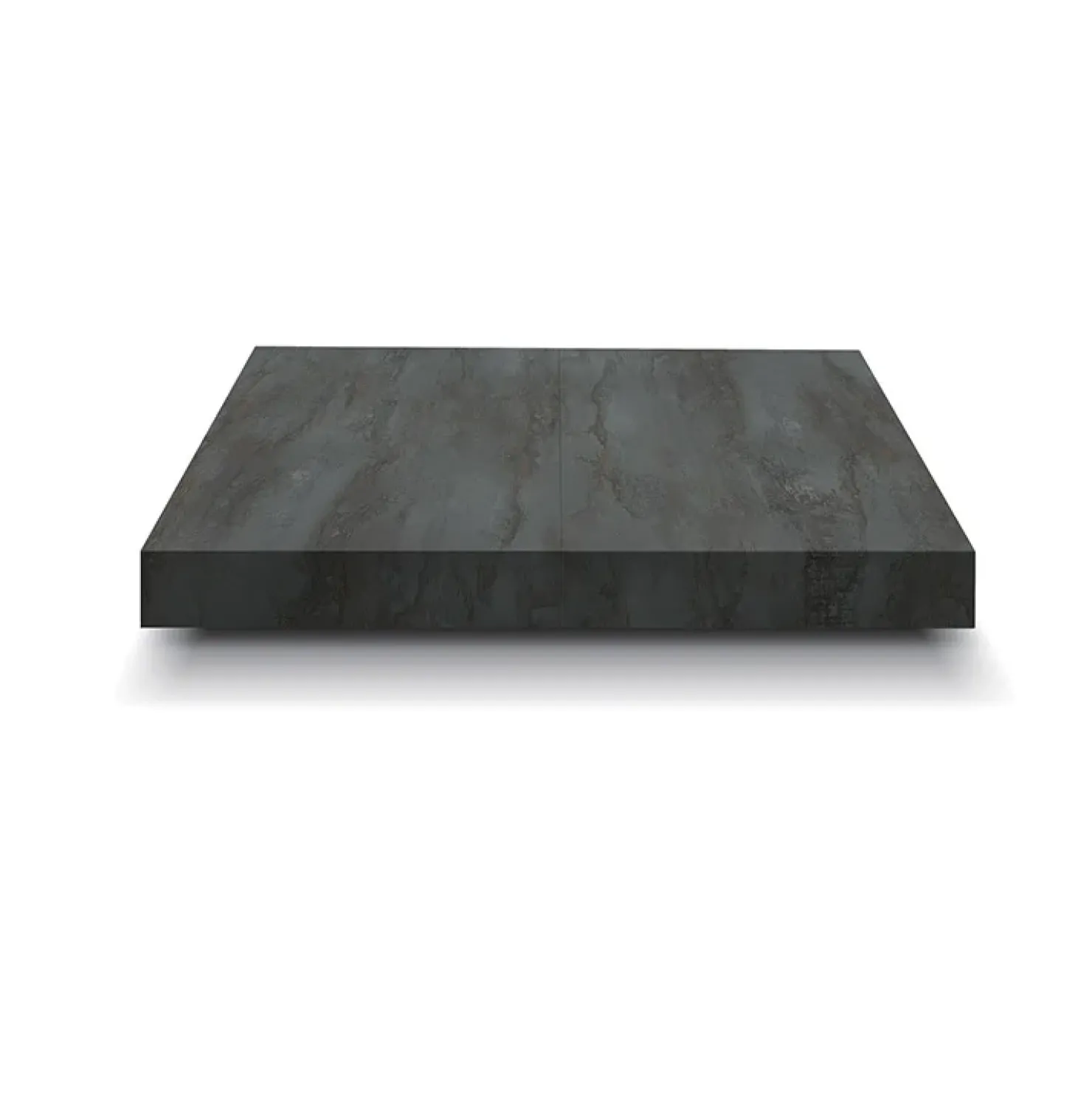 Garnero Arredamenti Tavolo 120/170 cm allungabile acciaio metallo Alanda Ossido Best