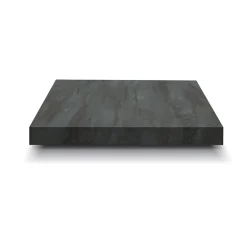 Garnero Arredamenti Tavolo 140/200 cm allungabile acciaio metallo Alanda Ossido Sale