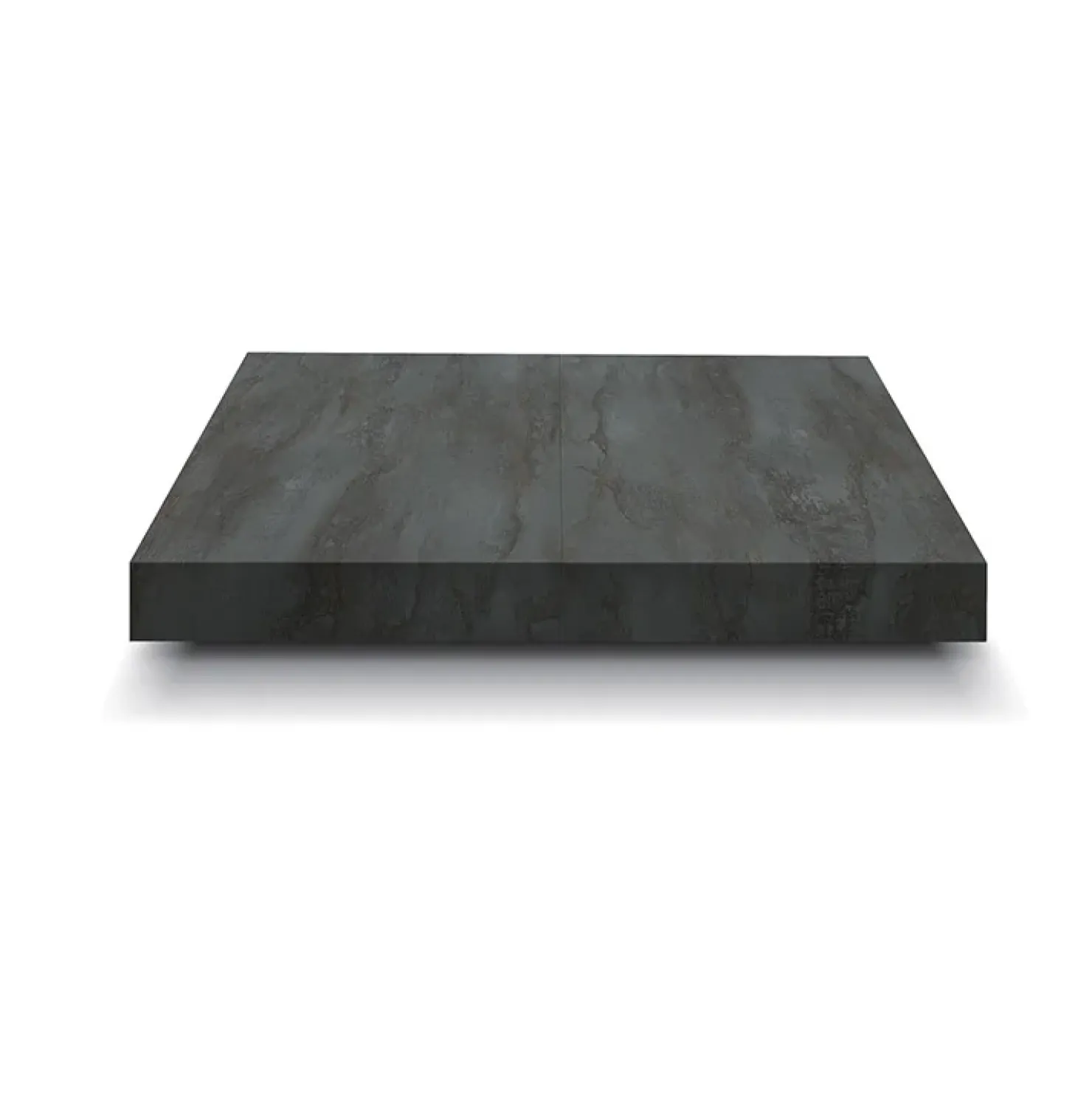 Garnero Arredamenti Tavolo 140/200 cm allungabile acciaio metallo Alanda Ossido Sale