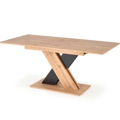 Garnero Arredamenti Tavolo allungabile 130/175cm da pranzo moderno rovere nero Brenta Sale