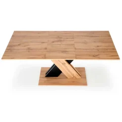 Garnero Arredamenti Tavolo allungabile 130/175cm da pranzo moderno rovere nero Brenta Sale