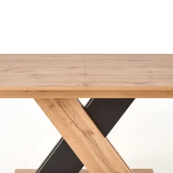 Garnero Arredamenti Tavolo allungabile 130/175cm da pranzo moderno rovere nero Brenta Sale