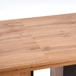 Garnero Arredamenti Tavolo allungabile 130/175cm da pranzo moderno rovere nero Brenta Sale