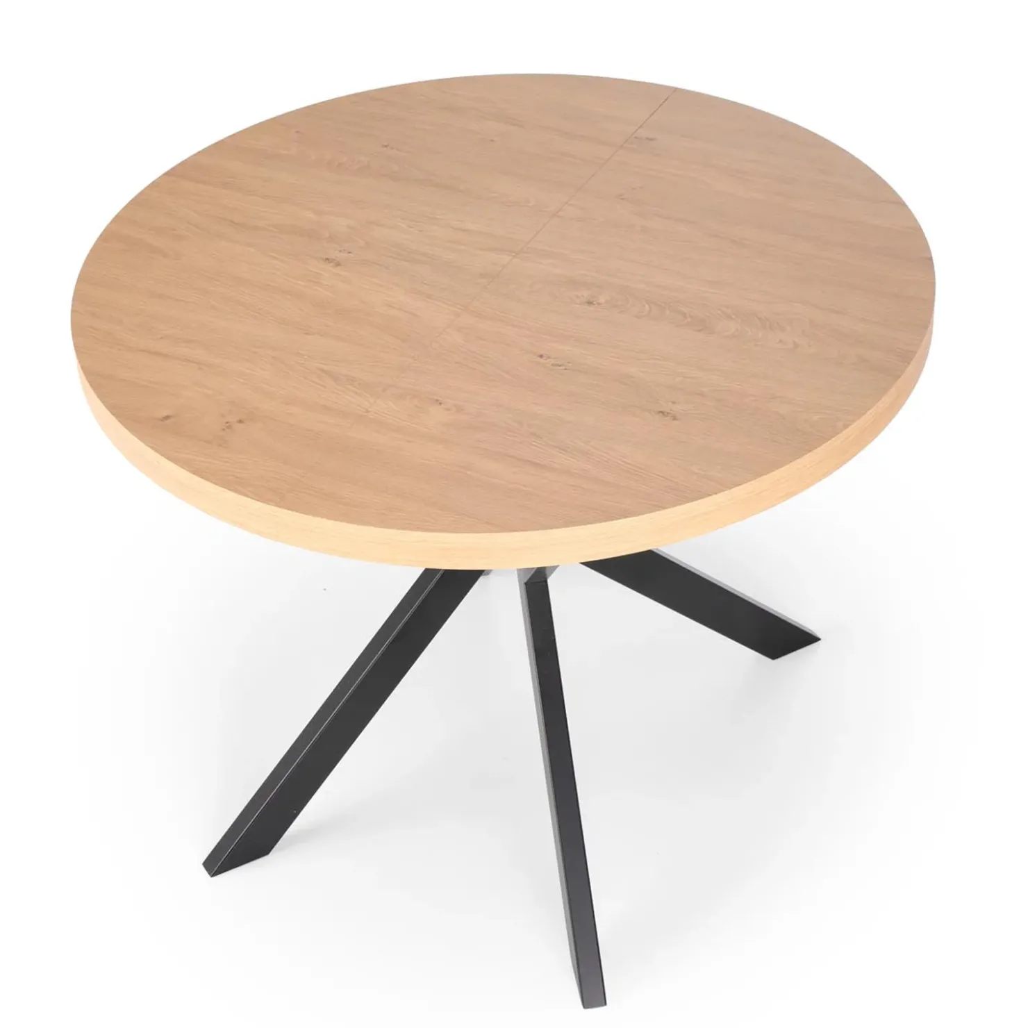 Garnero Arredamenti Tavolo allungabile 100/250cm da pranzo rovere dorato nero Agri Discount