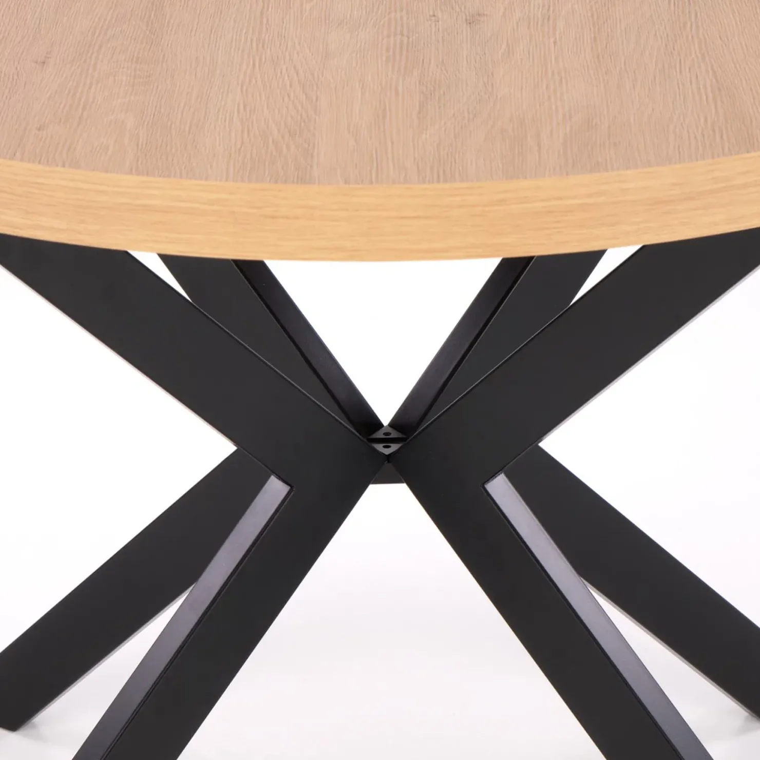 Garnero Arredamenti Tavolo allungabile 100/250cm da pranzo rovere dorato nero Agri Discount