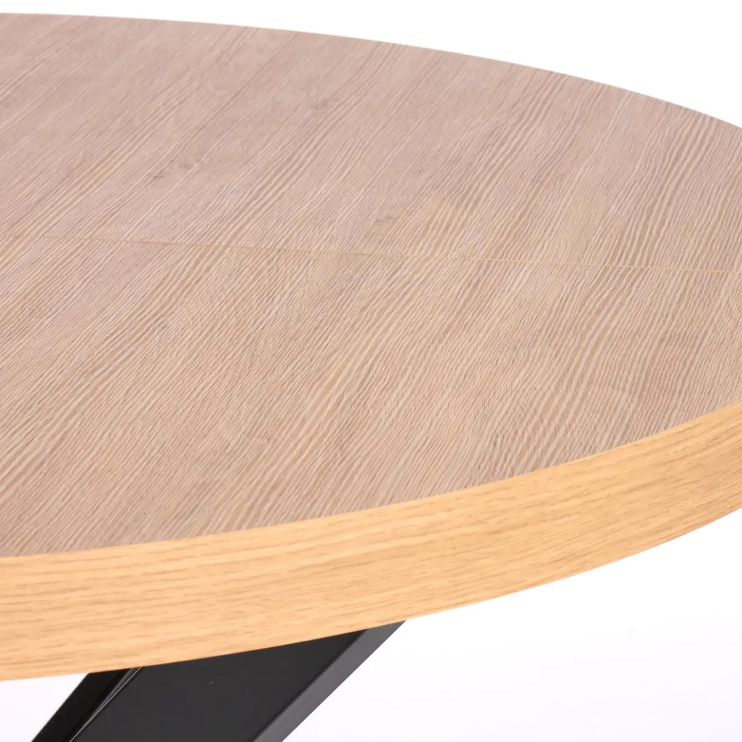 Garnero Arredamenti Tavolo allungabile 100/250cm da pranzo rovere dorato nero Agri Discount