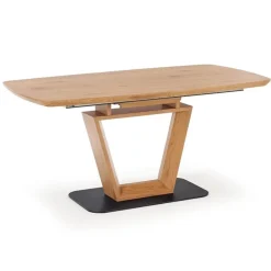 Garnero Arredamenti Tavolo allungabile 160/220cm da pranzo rovere dorato Peonia Gihome® Discount