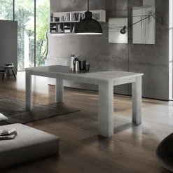 Garnero Arredamenti Tavolo allungabile 160-210cm grigio Zenzero Cemento Outlet