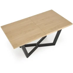 Garnero Arredamenti Tavolo allungabile 160/250cm industrial nero rovere Ridge Rovere - Nero Hot