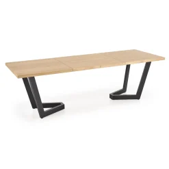 Garnero Arredamenti Tavolo allungabile 160/250cm industrial nero rovere Ridge Rovere - Nero Hot