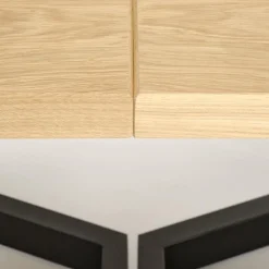 Garnero Arredamenti Tavolo allungabile 160/250cm industrial nero rovere Ridge Rovere - Nero Hot